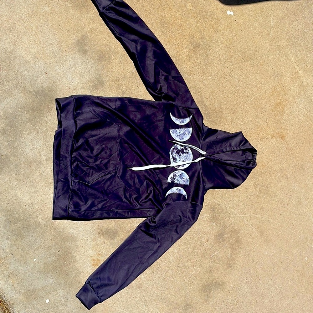 Lunar eclipse athletic hoodie